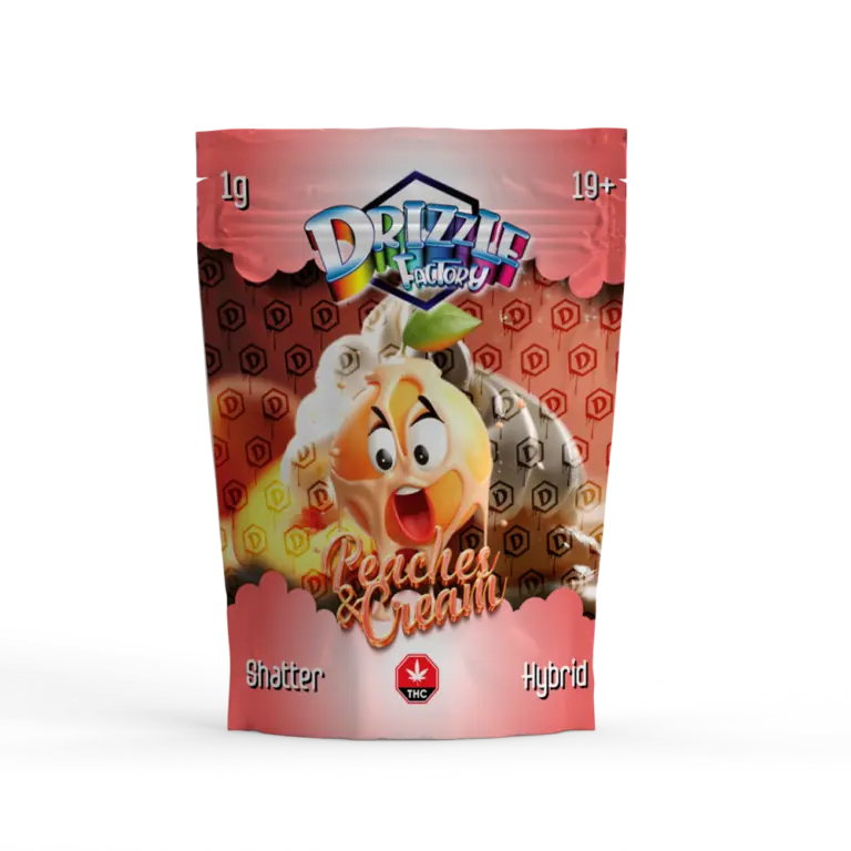 Drizzle Shatter – Peaches And Cream