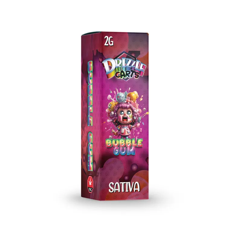 Drizzle 2g Vape Cartridges - Bubble Gum photo 1