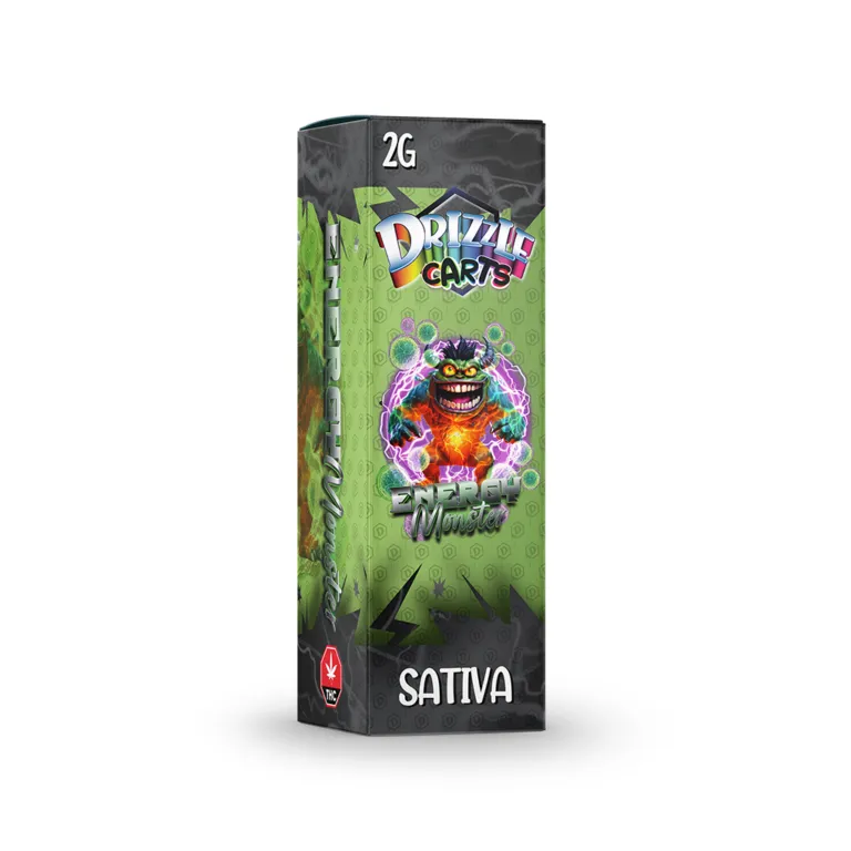 Drizzle 2g Vape Cartridges - Energy Monster photo 1