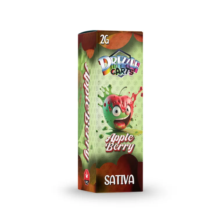 Drizzle 2g Vape Cartridges - Apple Berry photo 1