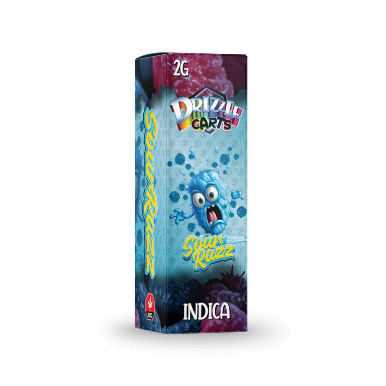 Drizzle 2g Vape Cartridges - Sour Razz photo 1
