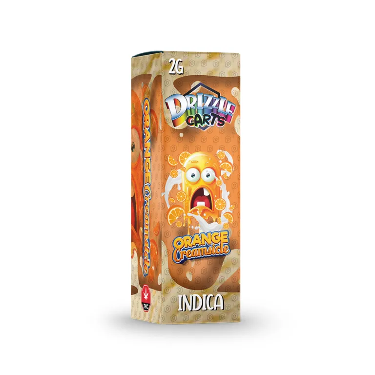 Drizzle 2g Vape Cartridges - Orange Creamsicle photo 1