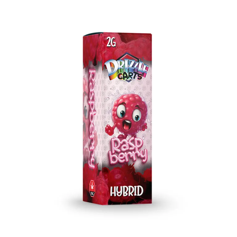 Drizzle 2g Vape Cartridges - Raspberry photo 1