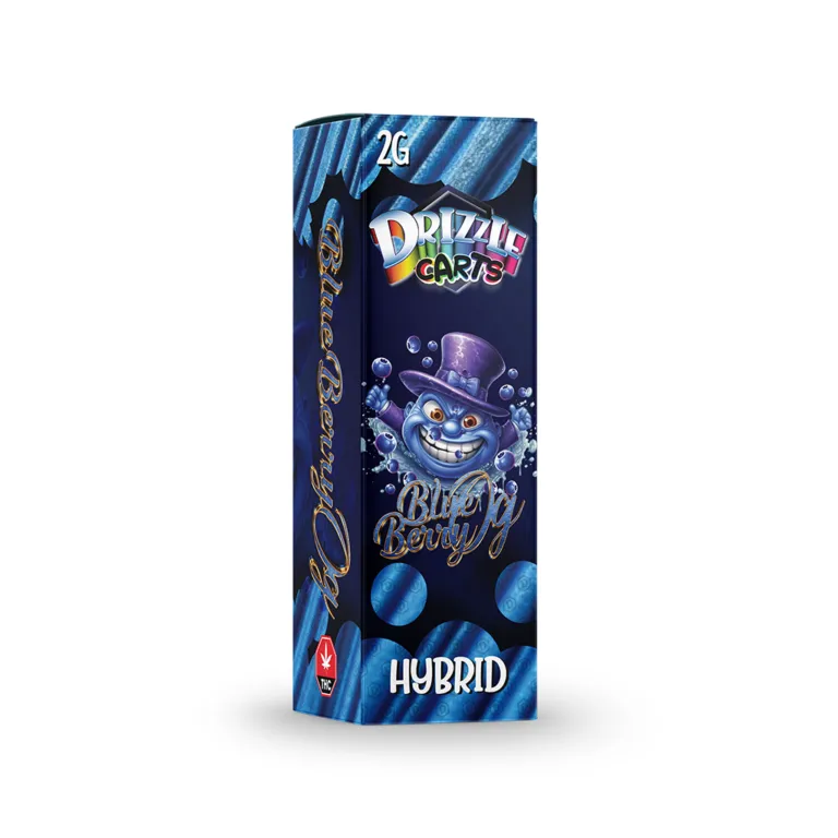 Drizzle 2g Vape Cartridges - Blue Berry OG photo 1