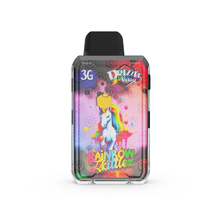 Rainbow Skittlez - Drizzle Factory Vape 3g Premium Disposable Vape photo 1