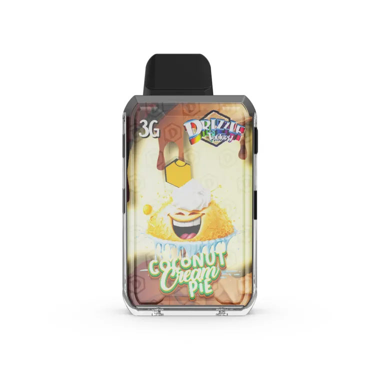 Coconut Cream Pie - Drizzle Factory Vape 3g Premium Disposable Vape photo 1