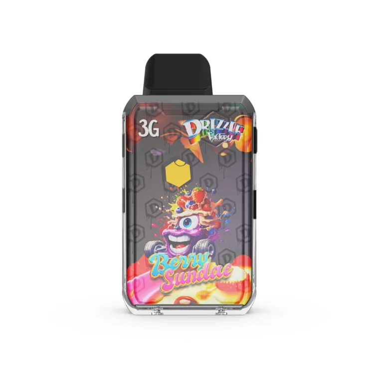 Berry Sundae - Drizzle Factory Vape 3g Premium Disposable Vape photo 1