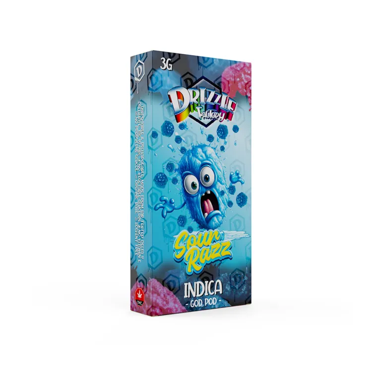Sour Razz - Drizzle Factory Vape 3g Premium Disposable Vape photo 2