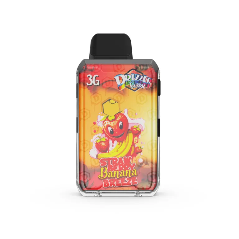 Strawberry Banana Breeze - Drizzle Factory Vape 3g Premium Disposable Vape photo 1