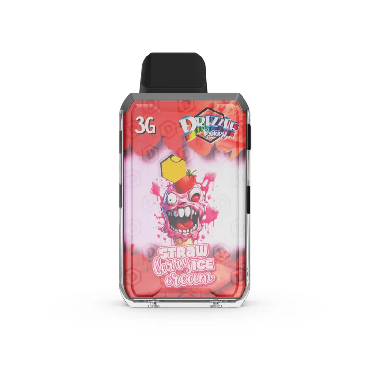 Strawberry Ice Cream - Drizzle Factory Vape 3g Premium Disposable Vape photo 1