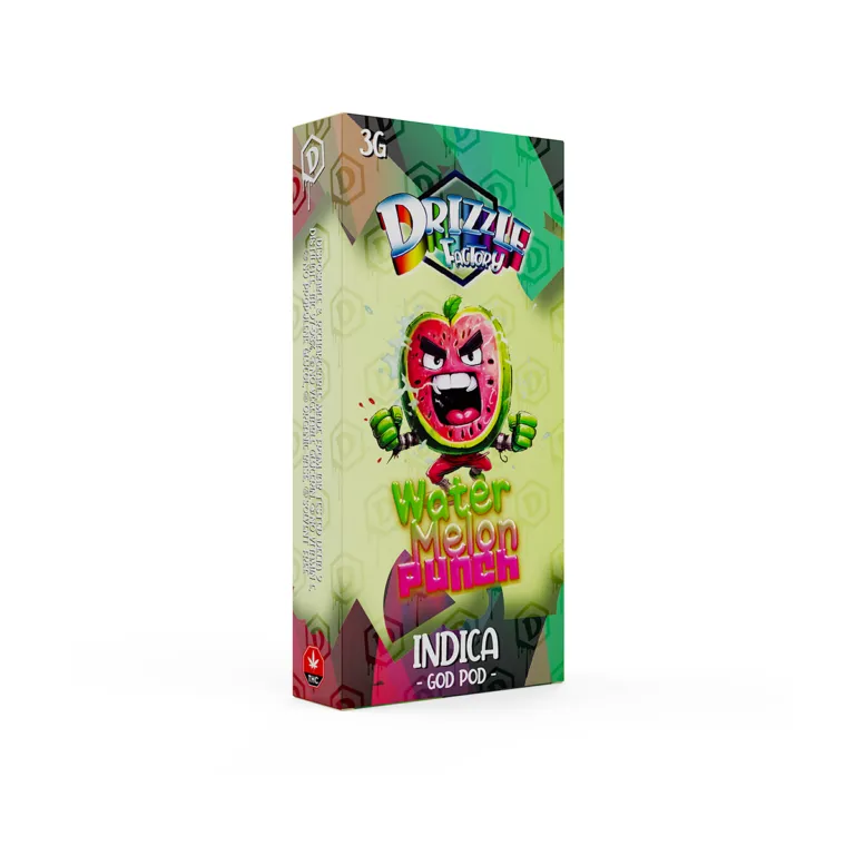 Watermelon Punch - Drizzle Factory Vape 3g Premium Disposable Vape photo 2