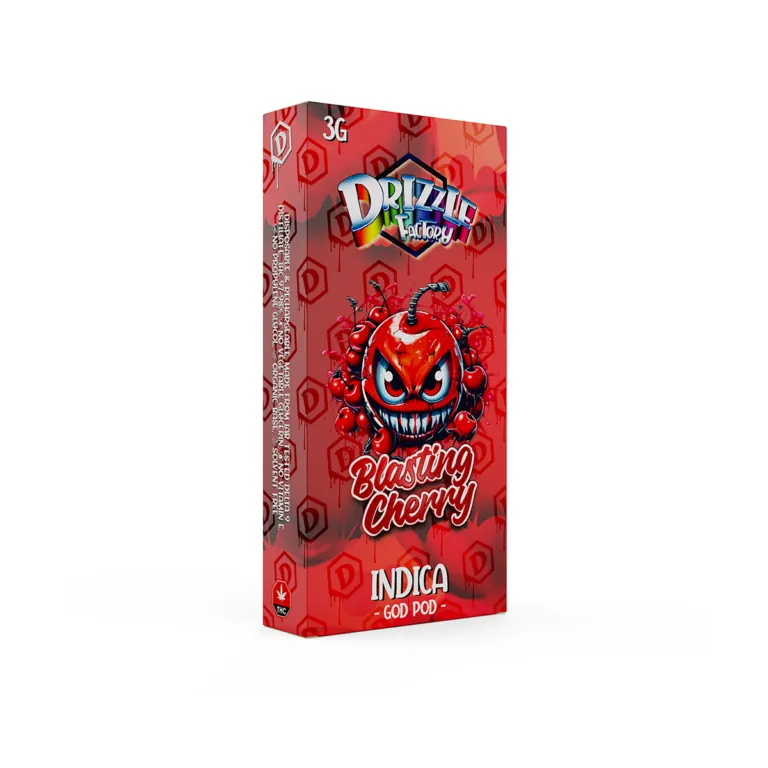Blasting Cherry - Drizzle Factory Vape 3g Premium Disposable Vape photo 2
