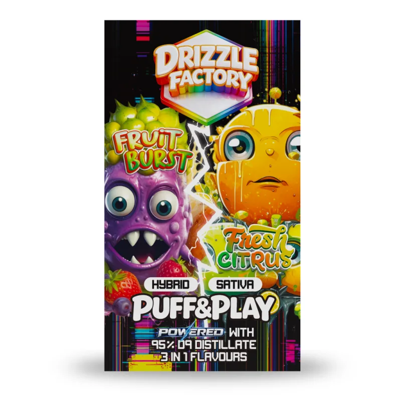 Fruit Burst/Fresh Citrus - Puff & Play 6g Vape photo 1