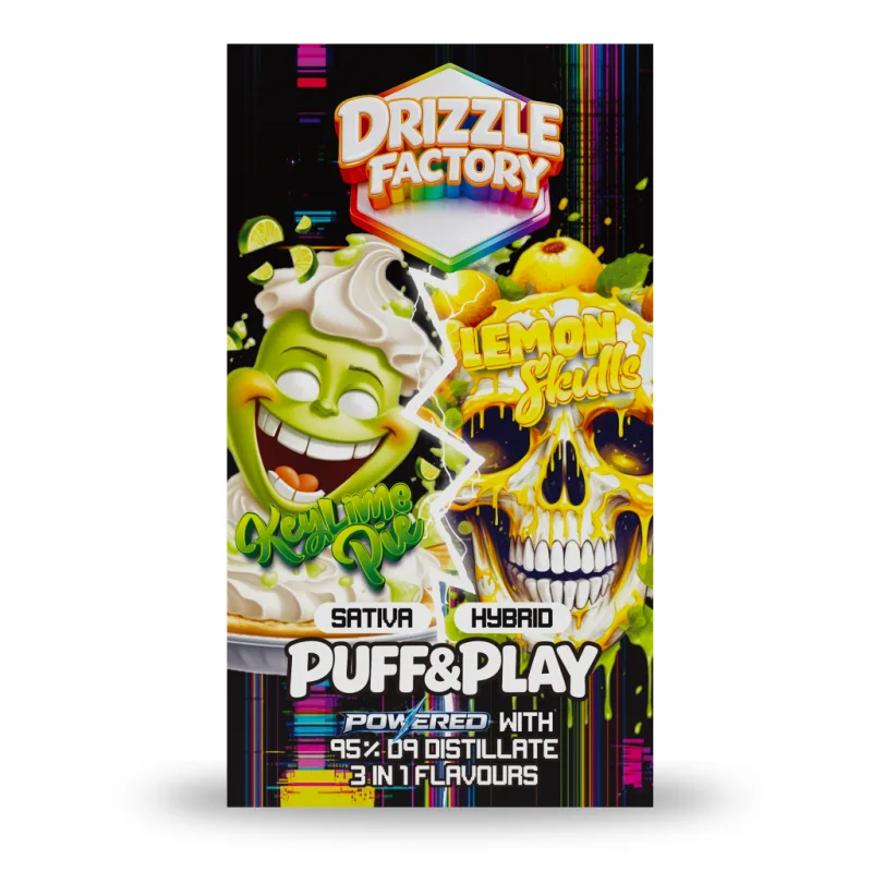 Keylime Pie/Lemon Skulls - Puff & Play 6g Vape photo 1