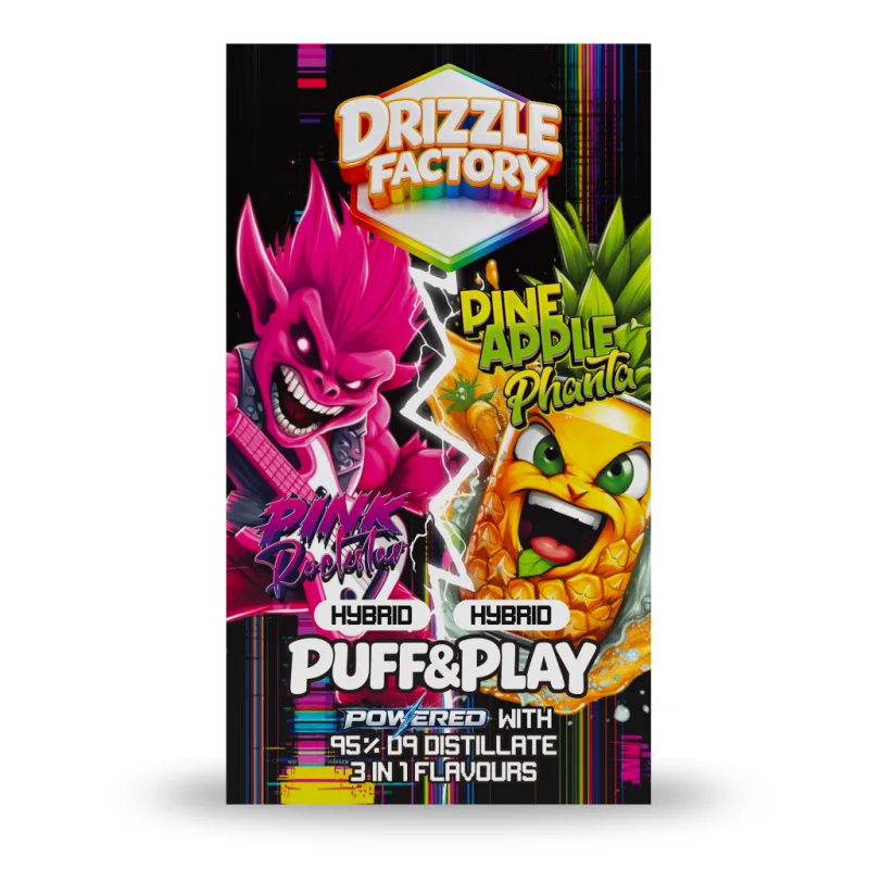 Pink Rockstar/Pineapple Phanta - Puff & Play 6g Vape photo 1