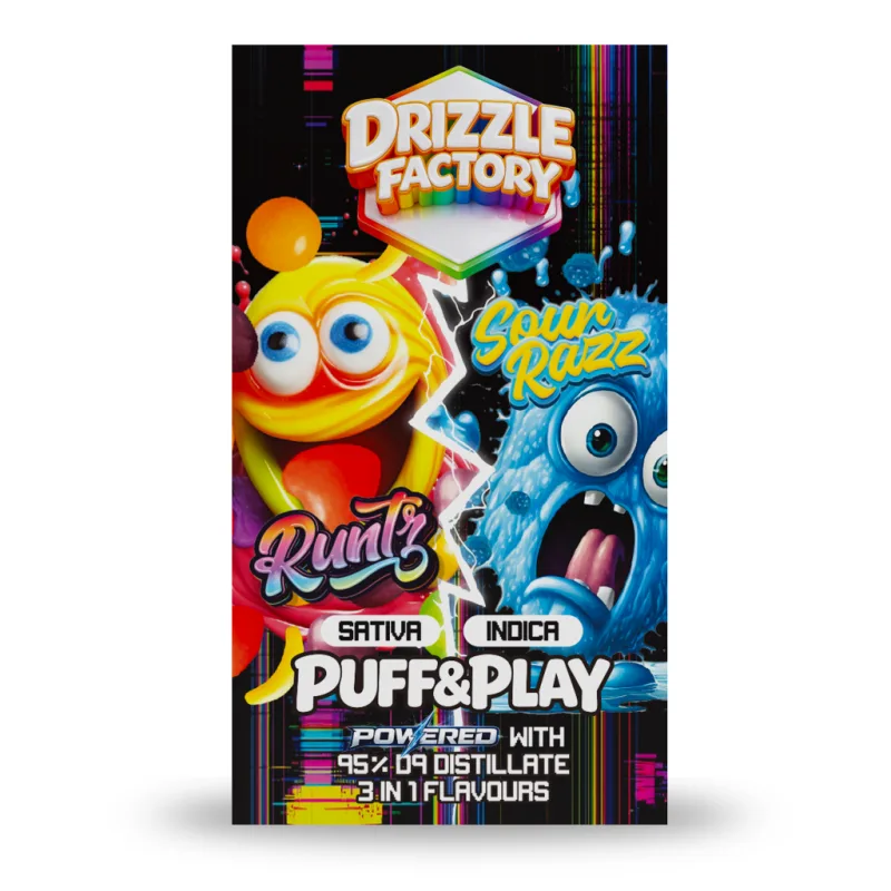 Runtz/Sour Razz - Puff & Play 6g Vape photo 1
