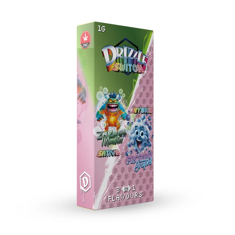 Energy Monster/Frozen Grapes 1g Switch Vape photo 1