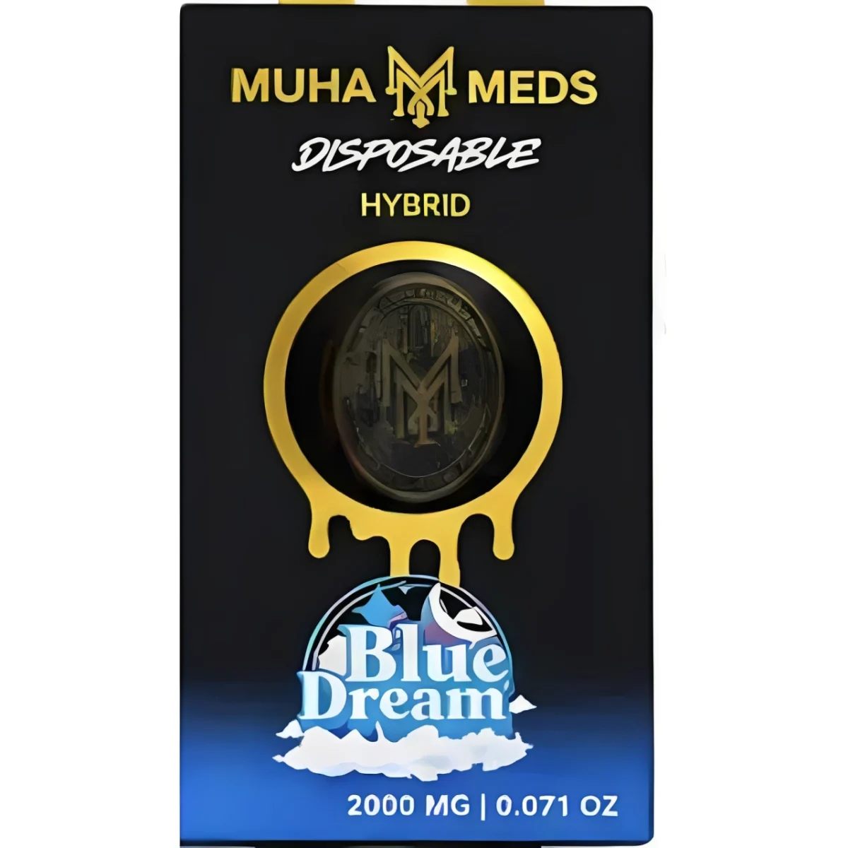 Muha Meds - 2000mg Vape Pen - Blue Dream photo 1
